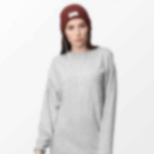 Heather grey pullover